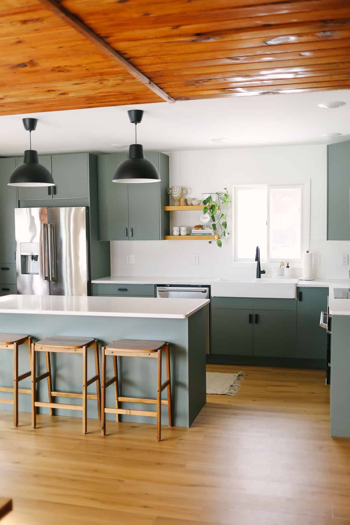 Welcome to our Scandinavian Modern cabin kitchen reveal! In this post, I'll be sharing the process of renovating our cabin kitchen and our experience doing an IKEA kitchen. IKEA Kitchen