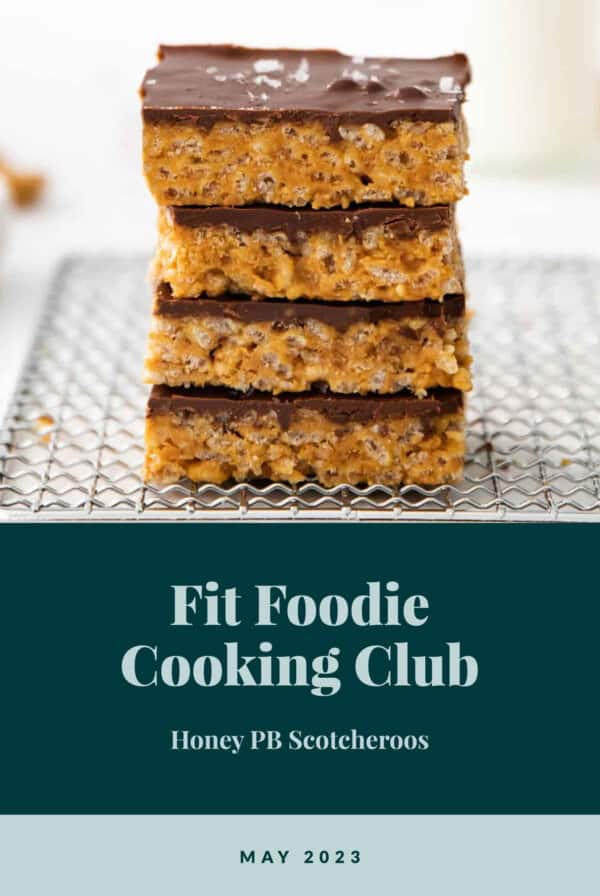 A stack of chocolate bars with the text The Cream Blog club.
